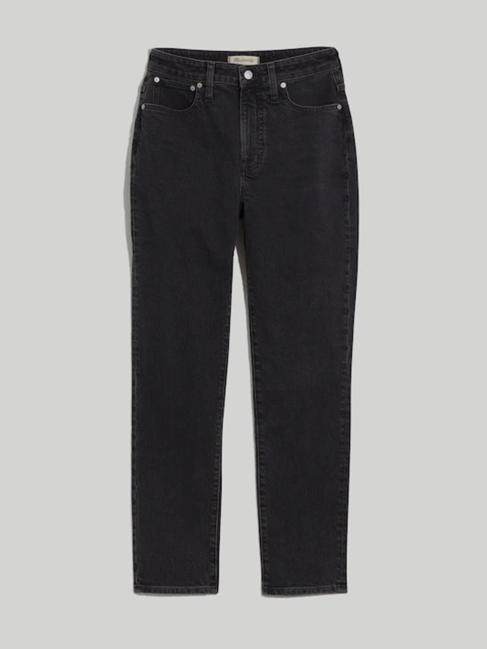 Madewell Straight Leg Jeans - Black